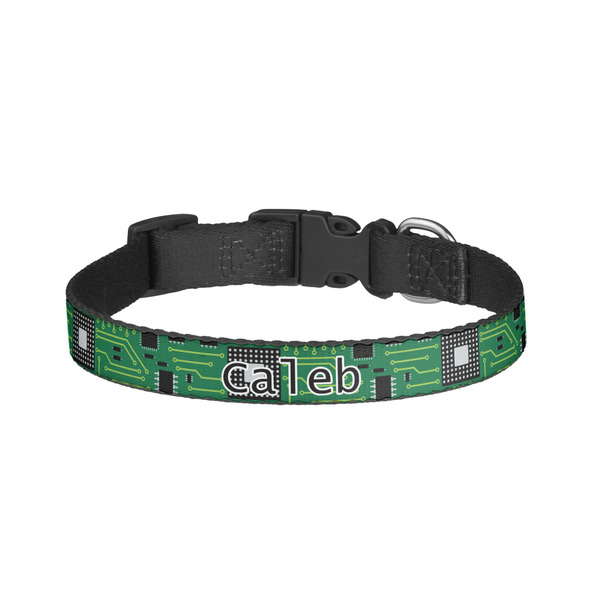 Custom Circuit Board Dog Collar - Small (Personalized)