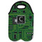 Circuit Board Double Wine Tote - Flat (new)