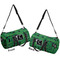 Circuit Board Duffle bag small front and back sides