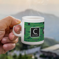 Circuit Board Single Shot Espresso Cup - Single (Personalized)