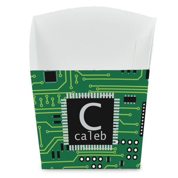 Custom Circuit Board French Fry Favor Boxes (Personalized)