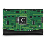 Circuit Board Genuine Leather Women's Wallet - Small (Personalized)