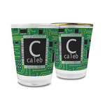 Circuit Board Glass Shot Glass - 1.5 oz (Personalized)