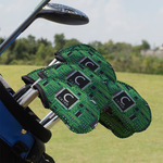 Circuit Board Golf Club Iron Cover - Set of 9 (Personalized)