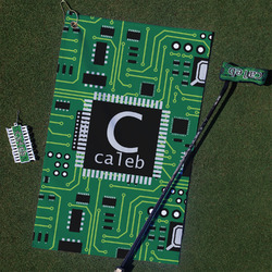 Circuit Board Golf Towel Gift Set (Personalized)