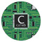 Circuit Board Icing Circle - Large - Single