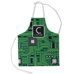 Circuit Board Kid's Apron - Small (Personalized)