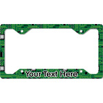 Circuit Board License Plate Frame - Style C (Personalized)