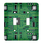 Circuit Board Light Switch Cover (2 Toggle Plate)