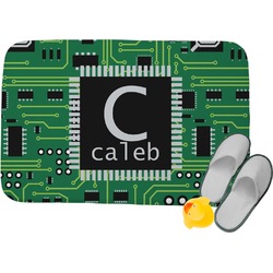 Circuit Board Memory Foam Bath Mat - 24"x17" (Personalized)