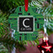 Circuit Board Metal Paw Ornament - Lifestyle