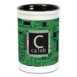 Circuit Board Ceramic Pencil Holders - Black