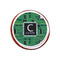 Circuit Board Printed Icing Circle - XSmall - On Cookie