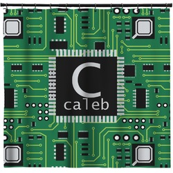 Circuit Board Shower Curtain - 71" x 74" (Personalized)