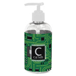 Circuit Board Plastic Soap / Lotion Dispenser (8 oz - Small - White) (Personalized)