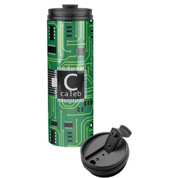 Circuit Board Stainless Steel Skinny Tumbler (Personalized)
