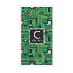 Circuit Board Guest Paper Towels - Full Color - Standard (Personalized)