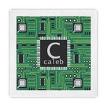 Circuit Board Standard Decorative Napkins (Personalized)