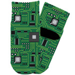 Circuit Board Toddler Ankle Socks