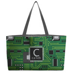 Circuit Board Beach Totes Bag - w/ Black Handles (Personalized)