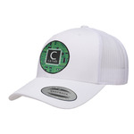 Circuit Board Trucker Hat - White (Personalized)