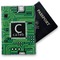 Circuit Board Vinyl Passport Holder - Front