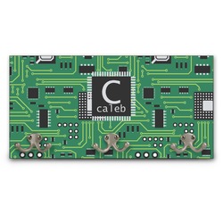 Circuit Board Wall Mounted Coat Rack (Personalized)