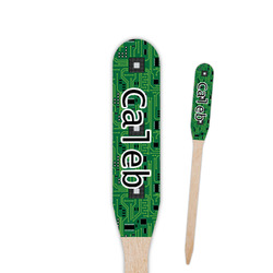 Circuit Board Paddle Wooden Food Picks - Double Sided (Personalized)