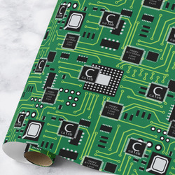 Circuit Board Wrapping Paper Roll - Large (Personalized)
