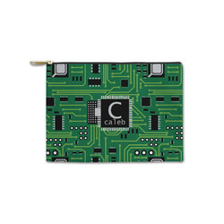 Circuit Board Zipper Pouch - Small - 8.5"x6" (Personalized)