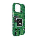 Circuit Board iPhone Case - Plastic - iPhone 13 (Personalized)