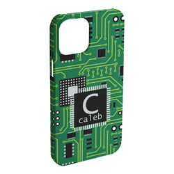Circuit Board iPhone Case - Plastic (Personalized)