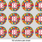 Building Blocks 1" Multipurpose Round Labels - Sheet