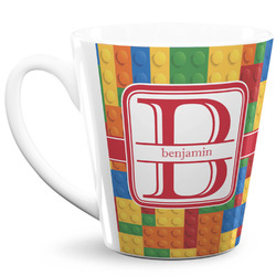 Building Blocks 12 Oz Latte Mug (Personalized)