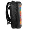 Building Blocks 13" Hard Shell Backpacks - Side View