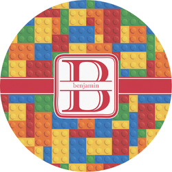 Building Blocks Multipurpose Round Labels - 2" (Personalized)