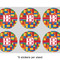 Building Blocks 3" Multipurpose Round Labels - Sheet