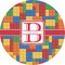 Building Blocks 3" Multipurpose Round Labels - Single Sticker