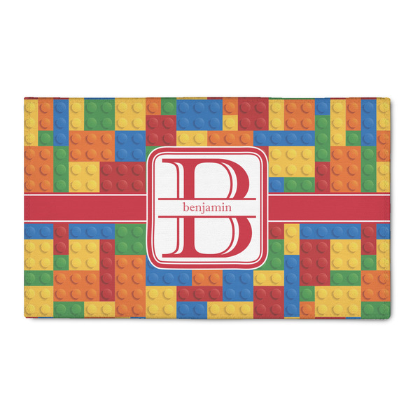 Custom Building Blocks 3' x 5' Patio Rug (Personalized)