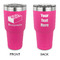 Building Blocks 30 oz Stainless Steel Ringneck Tumblers - Pink - Double Sided - APPROVAL