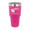 Building Blocks 30 oz Stainless Steel Ringneck Tumblers - Pink - FRONT