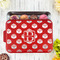 Building Blocks Aluminum Baking Pan - Red Lid - LIFESTYLE