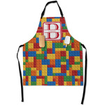 Building Blocks Apron With Pockets w/ Name and Initial