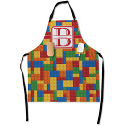 Building Blocks Apron With Pockets w/ Name and Initial