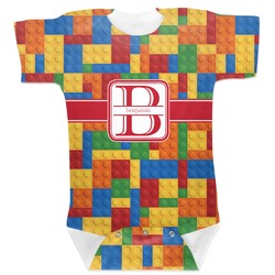 Building Blocks Baby Bodysuit 3-6 (Personalized)