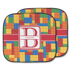 Building Blocks Car Sun Shade - Two Piece (Personalized)