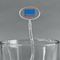 Building Blocks Clear Plastic 7" Stir Stick - Oval - Main