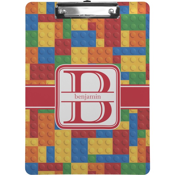 Custom Building Blocks Clipboard (Personalized)