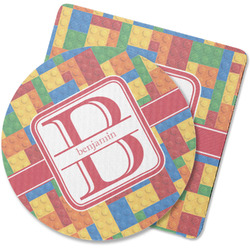 Building Blocks Rubber Backed Coaster (Personalized)