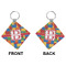 Building Blocks Diamond Keychain (Front + Back)